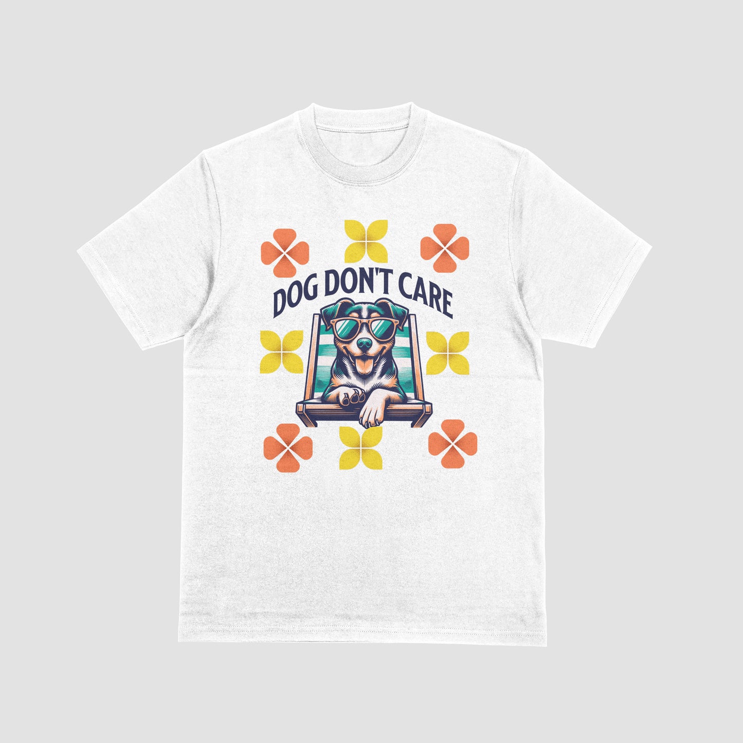 Ted's Tees-Dog Don't Care-Short sleeve T Shirt