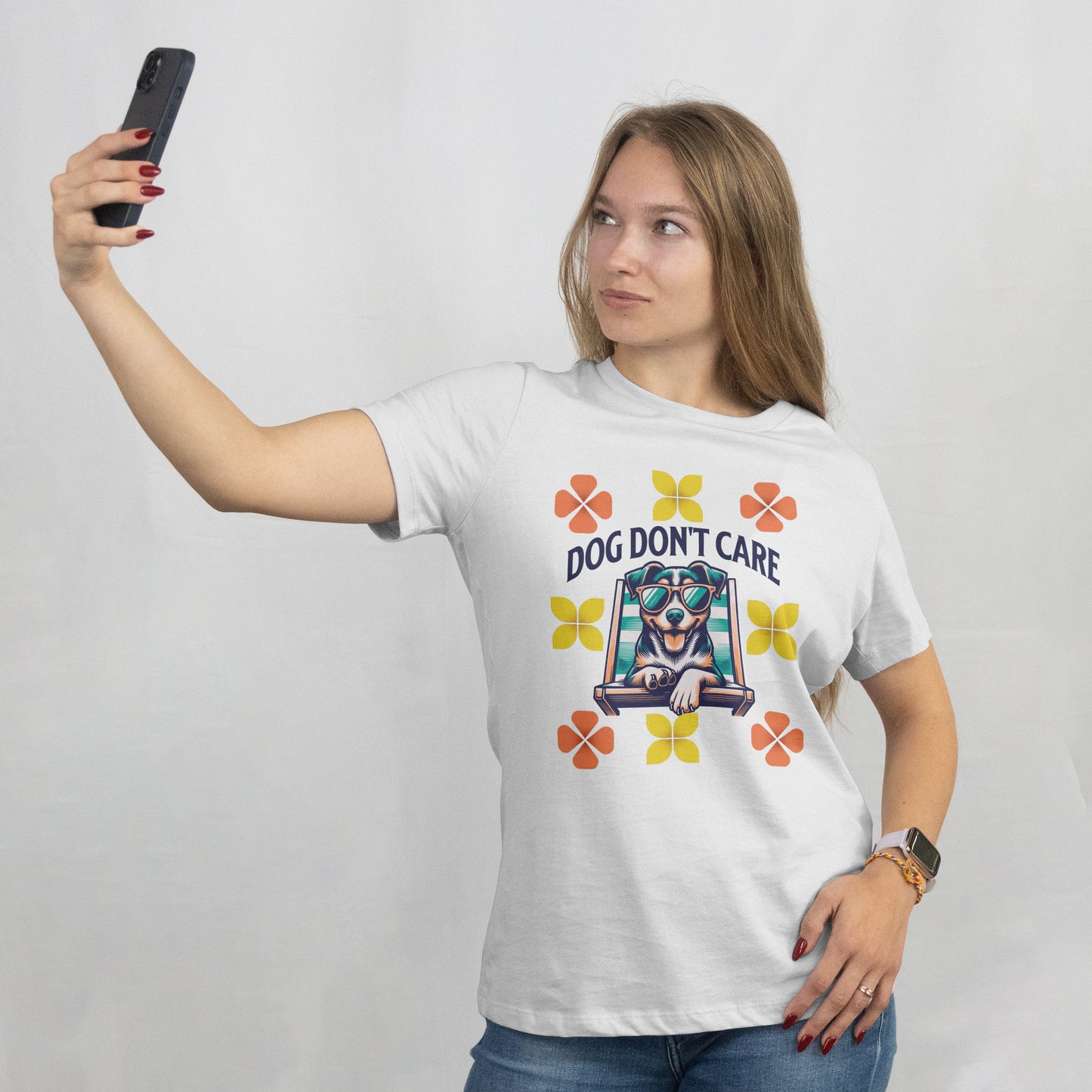 Ted's Tees-Dog Don't Care-Short sleeve T Shirt