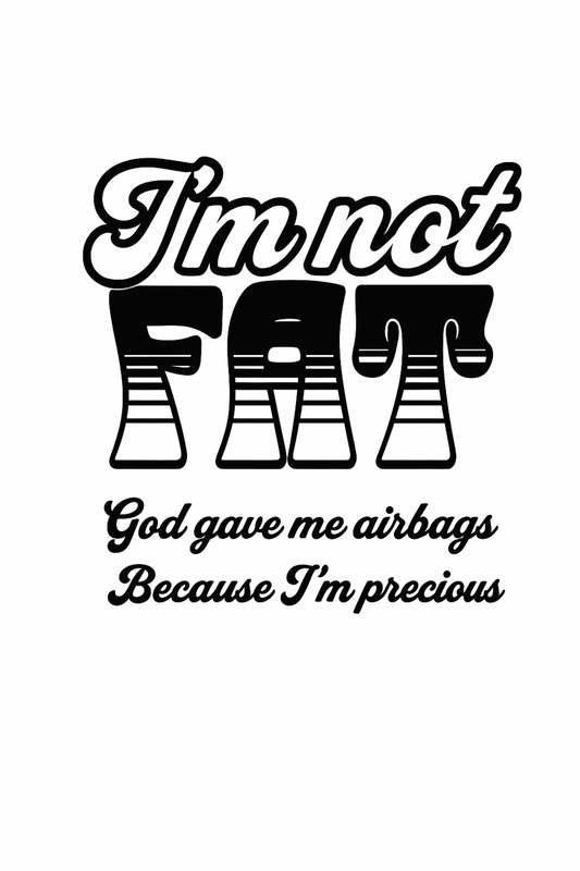 Ted's Tees-I'm not Fat-Short sleeve t shirt